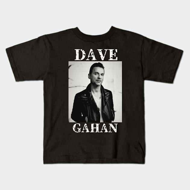 Dave Gahan Kids T-Shirt by PlokadStories